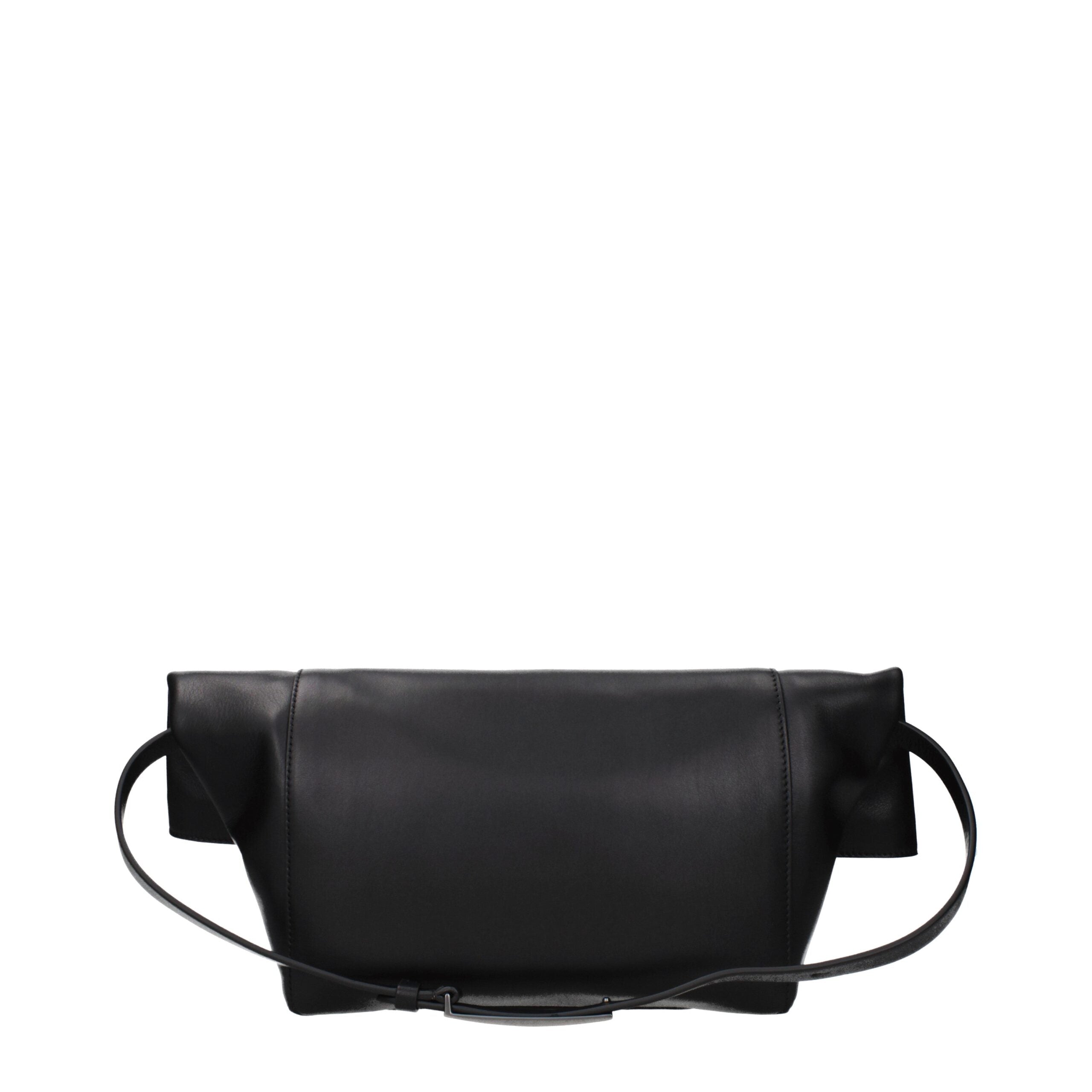 Max Mara Umhängetasche aus schwarzem Leder