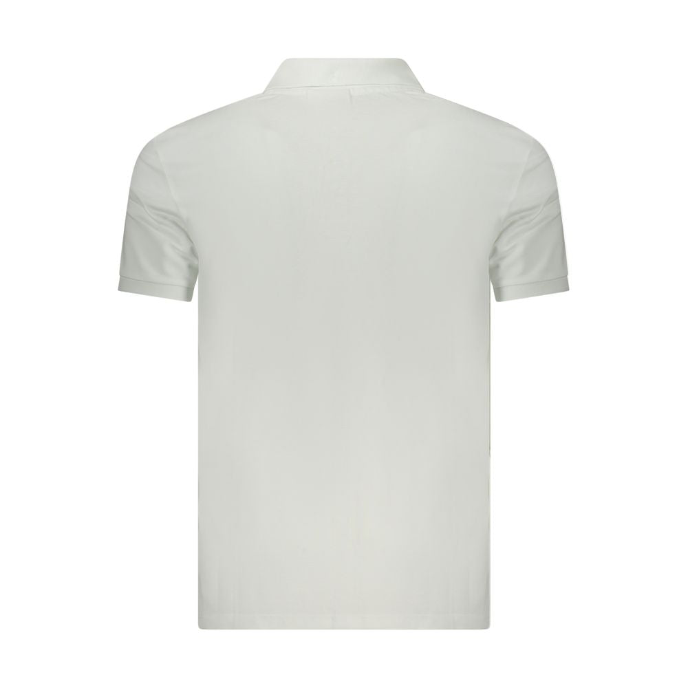 Calvin Klein Bianco Katoenen Heren Polo