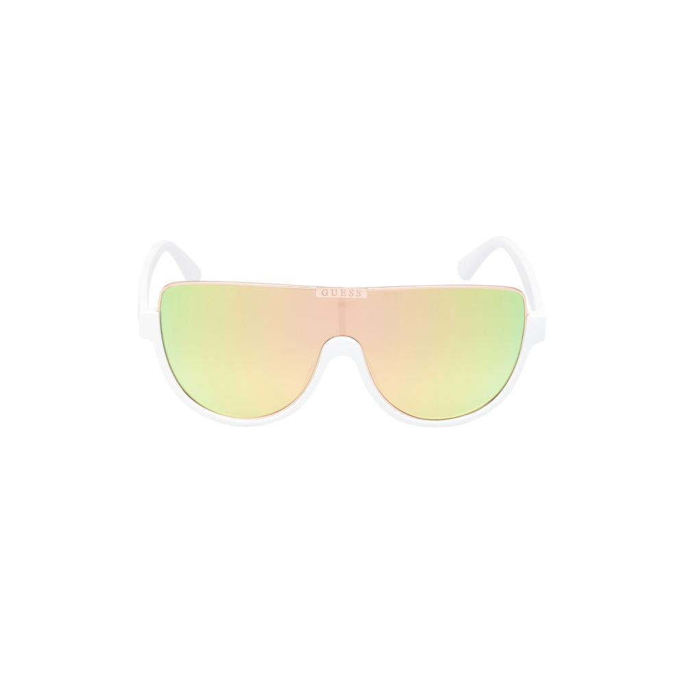 Guess witte hars zonnebril