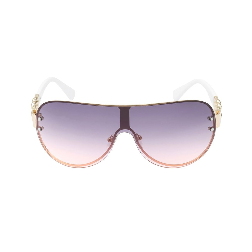 Guess – Sonnenbrille aus goldenem Metall