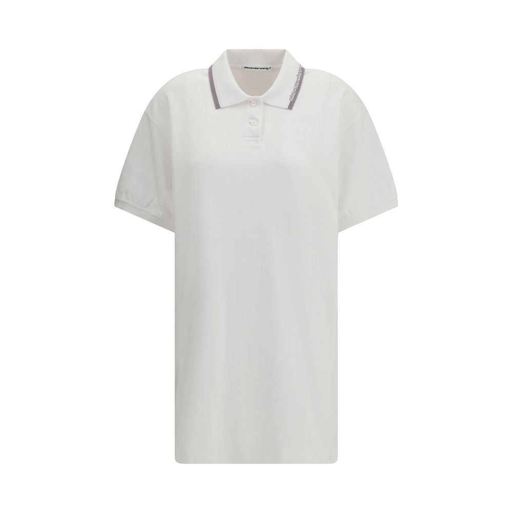 Alexander Wang weißes Freizeitkleid aus Baumwolle