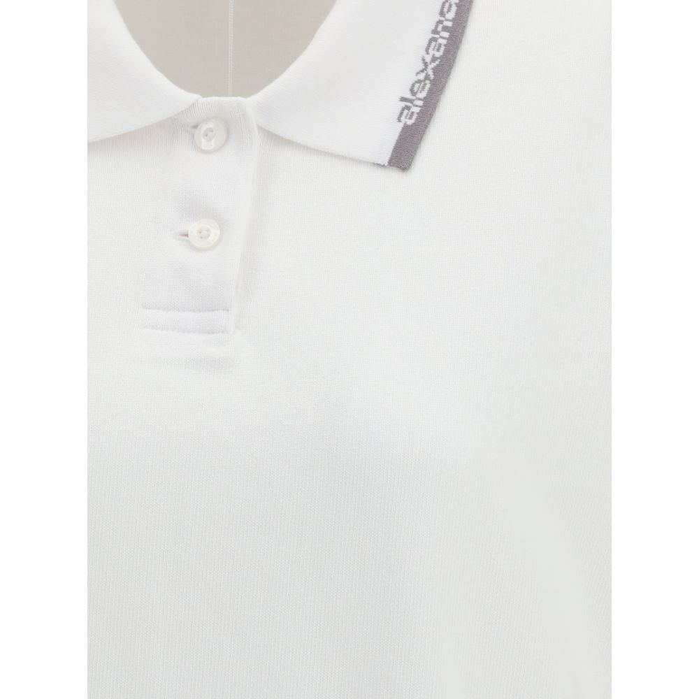 Alexander Wang weißes Freizeitkleid aus Baumwolle