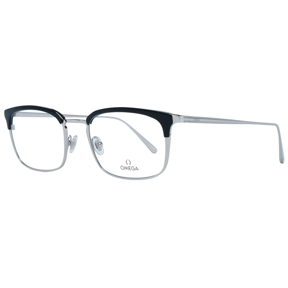 Omega Brille aus schwarzem Acetat