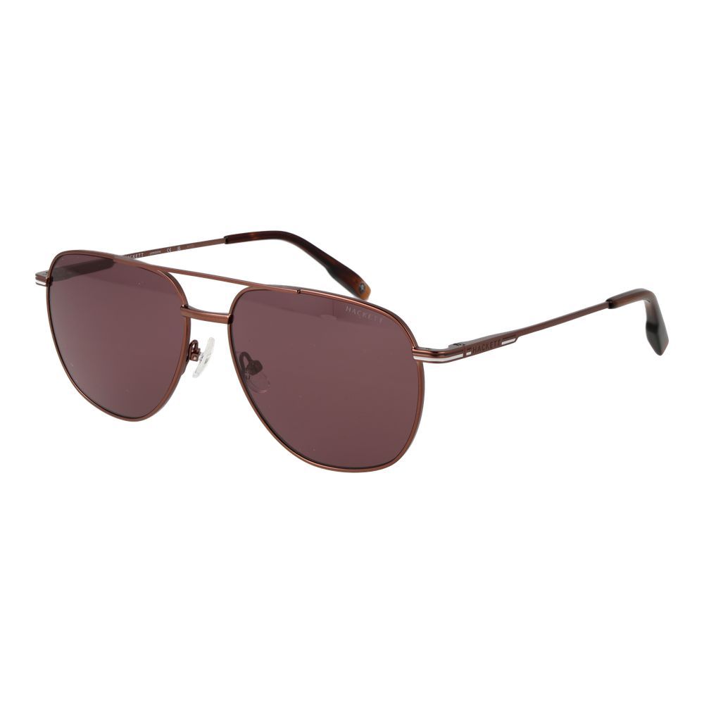 Hackett Bruin Metalen Zonnebril