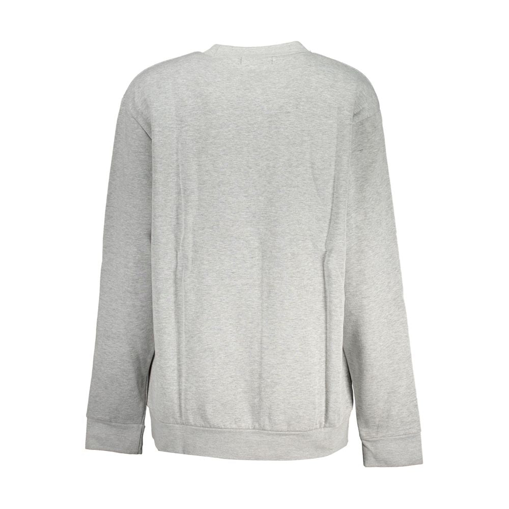 Cavalli Class Grigio Polyester Damen Sweatshirt