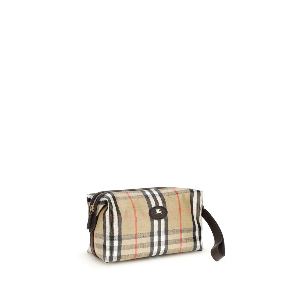 Burberry Beige Geldbörse aus Baumwolle