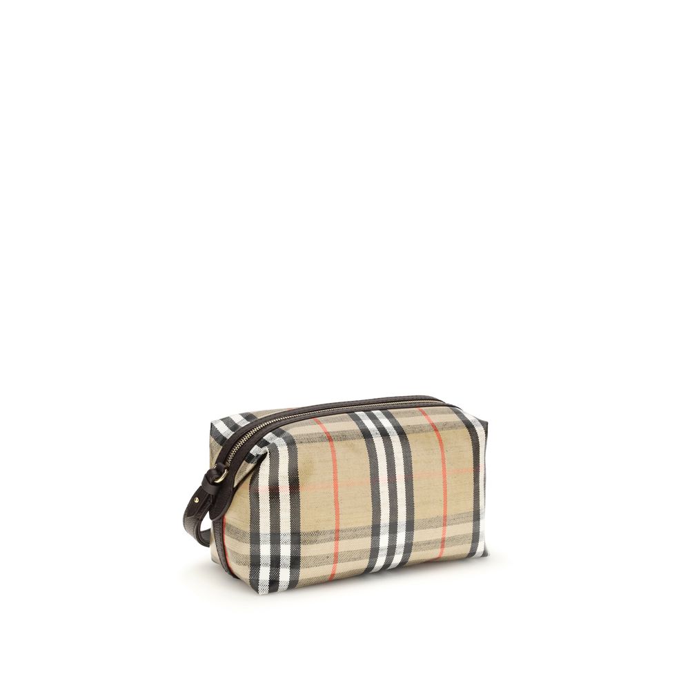 Burberry Beige Geldbörse aus Baumwolle