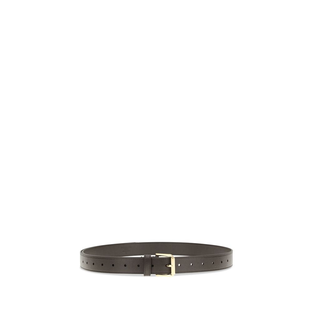 Givenchy Brauner Kalbsleder Bos Taurus Gürtel
