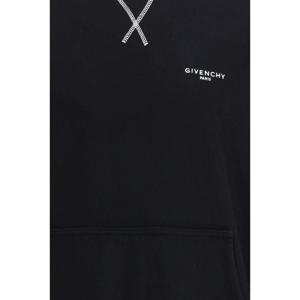 Givenchy Schwarzes Baumwoll-Sweatshirt