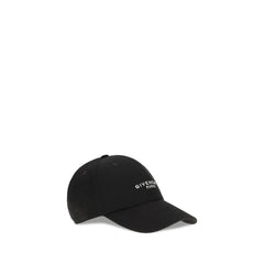 Givenchy Zwarte Katoenen Pet (Baseballpet)