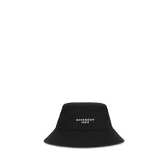 Givenchy Zwarte Katoenen Bucket Hat