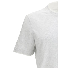 Brunello Cucinelli Grijs Katoenen T-shirt