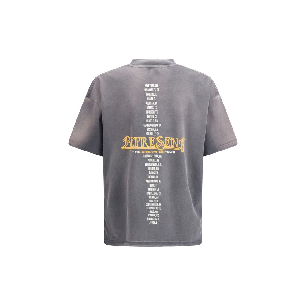 Represent grijs katoenen T-shirt