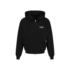 Schwarzes Baumwoll-Sweatshirt mit Represent-Logo