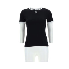Courrèges Zwart Katoenen T-shirt