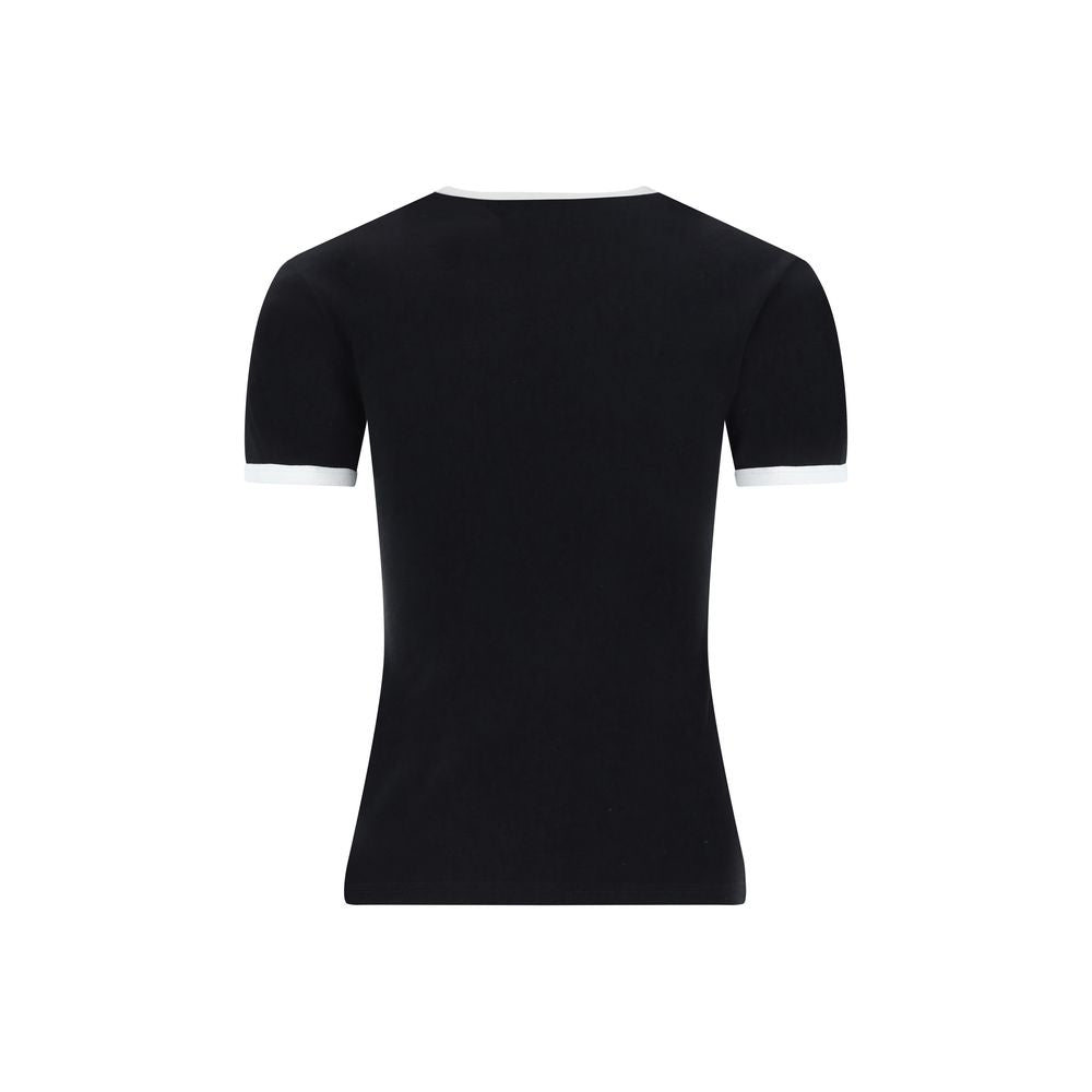 Courrèges Zwart Katoenen T-shirt