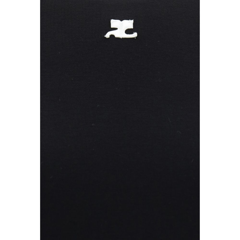 Courrèges Zwart Katoenen T-shirt