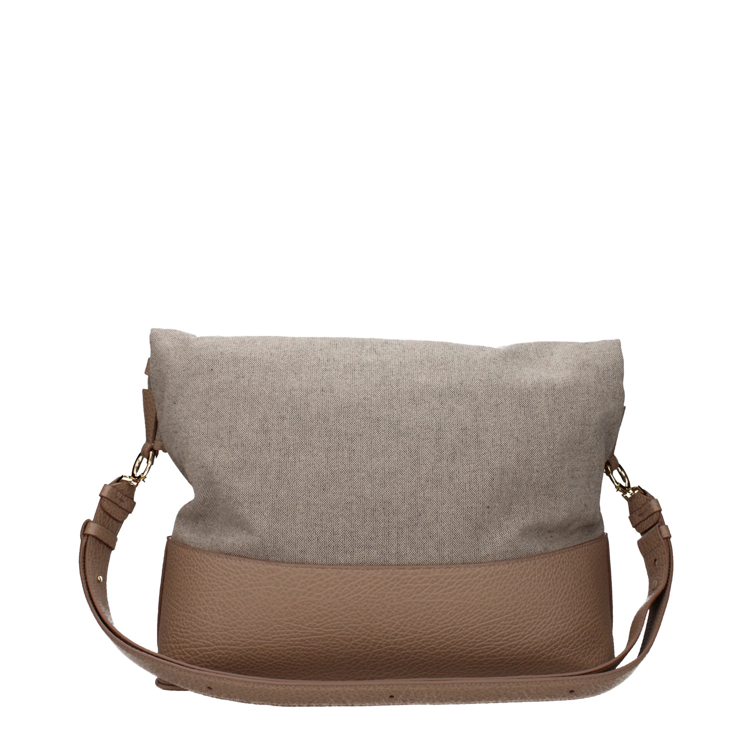 Maison Margiela Beige Stoff-Umhängetasche