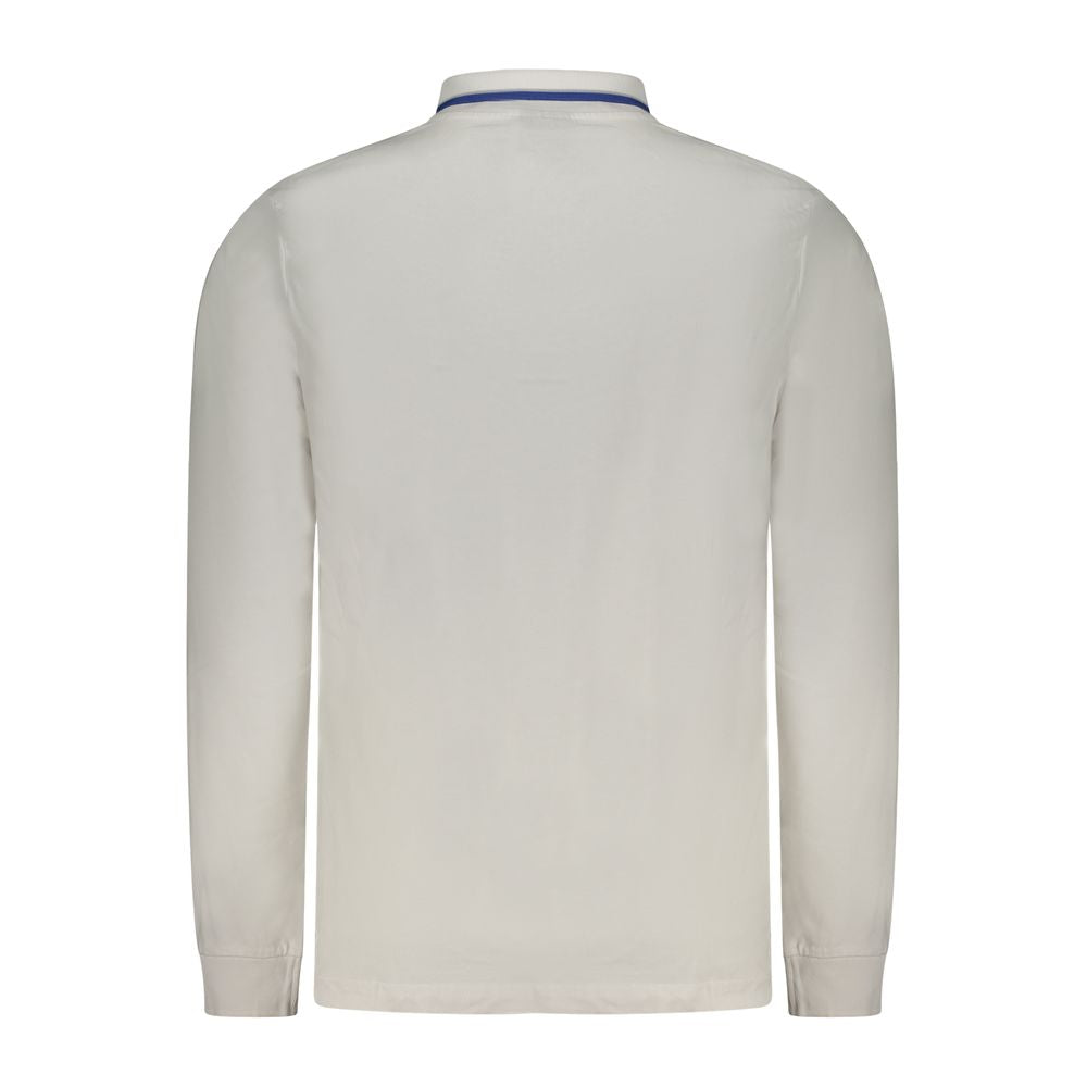 Norwegen 1963 Bianco Baumwolle Herren Poloshirt