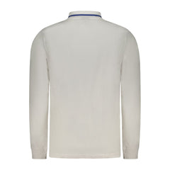 Norwegen 1963 Bianco Baumwolle Herren Poloshirt