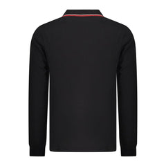 Norway 1963 Black Cotton Men Polo Shirt