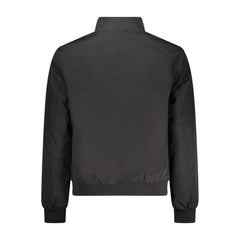 Norwegen 1963 Schwarze Baumwoll-Herrenjacke
