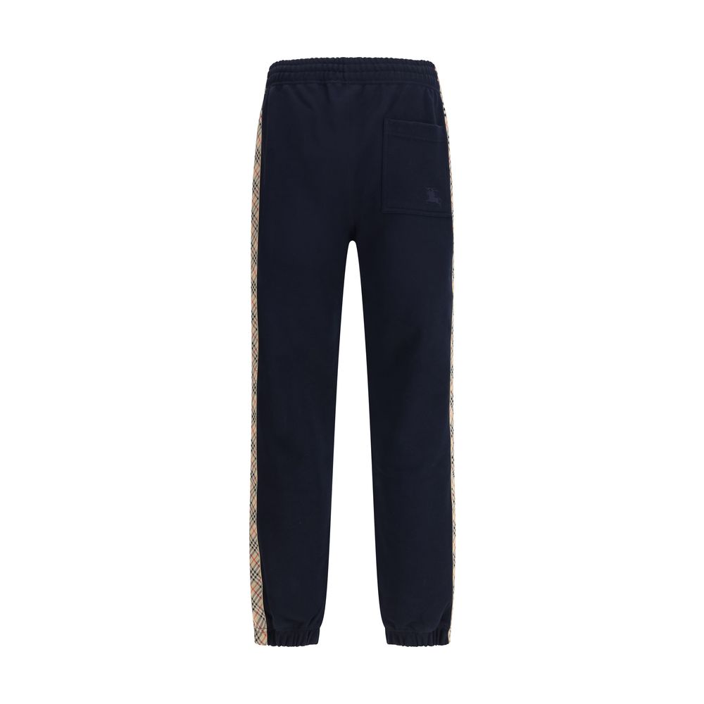 Burberry blauwe katoenen joggingbroek (trainingsbroek)