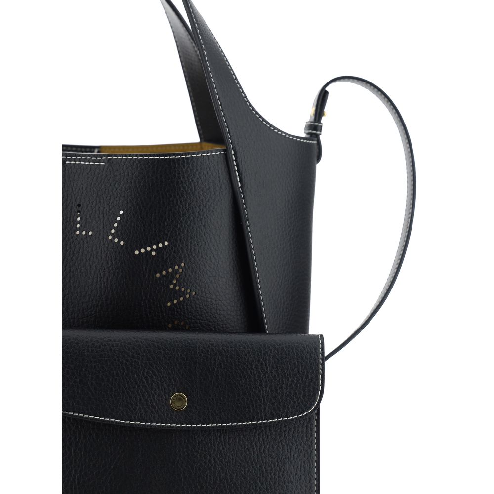 Stella McCartney Schwarze Handtasche aus Polyamid