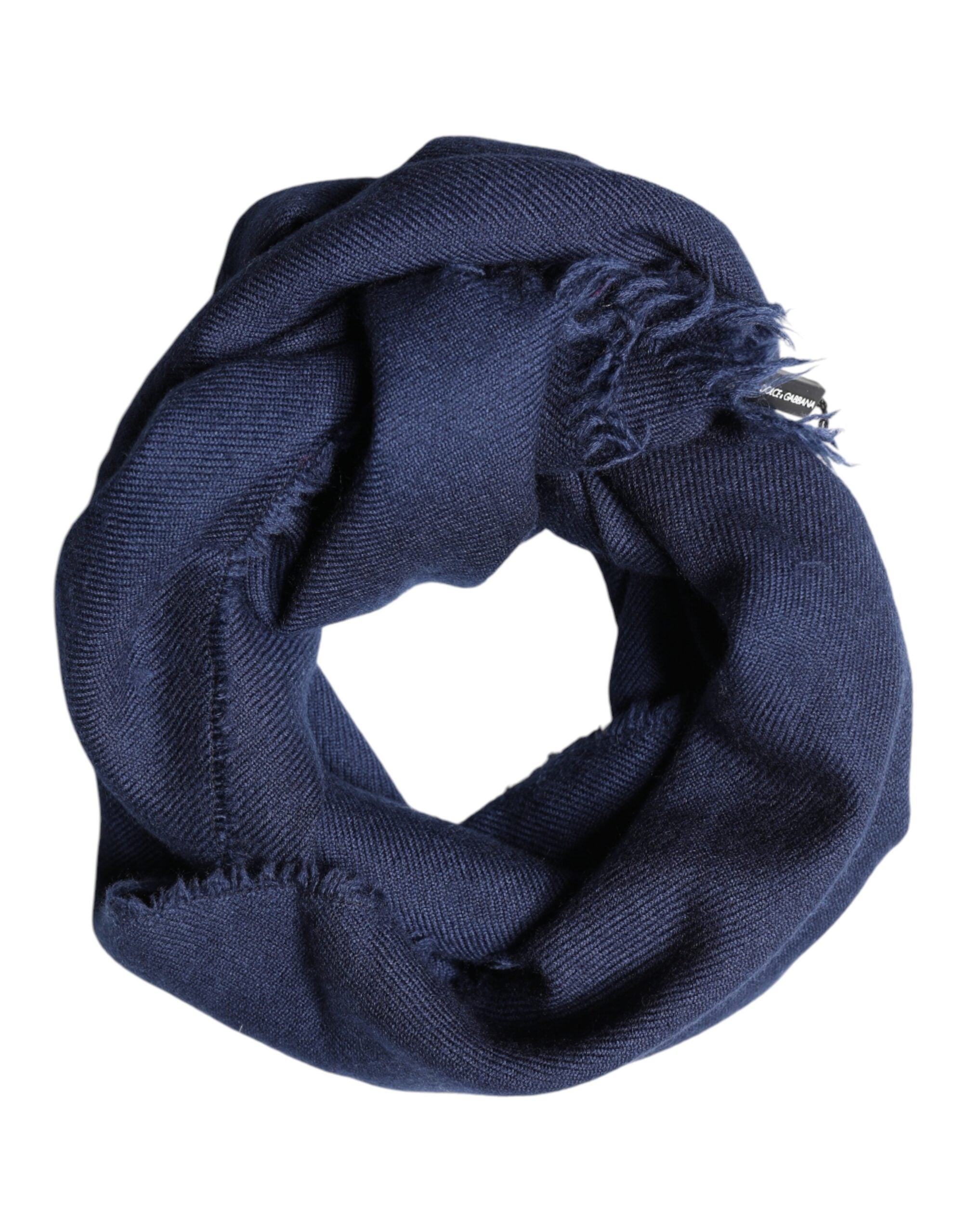 Dolce & Gabbana Schal Blau Kaschmir Halstuch Stola Herren