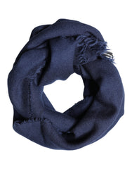 Dolce & Gabbana Schal Blau Kaschmir Halstuch Stola Herren