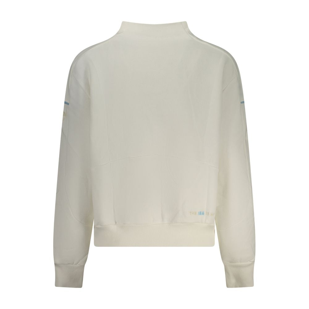 North Sails Bianco Baumwoll-Sweatshirt für Damen