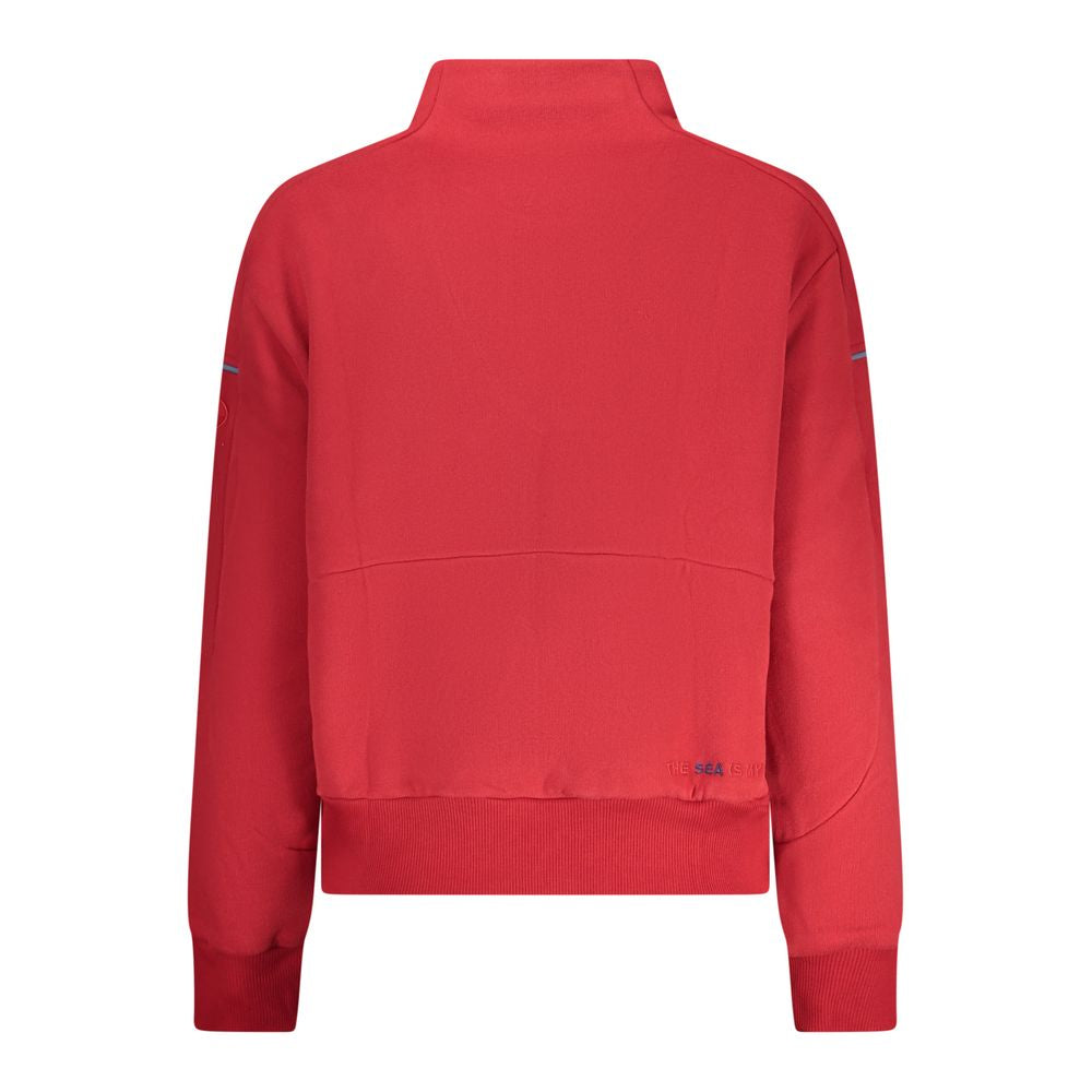 North Sails Damen Sweatshirt aus roter Baumwolle