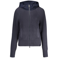 North Sails Blu Polyester Women Cardigan