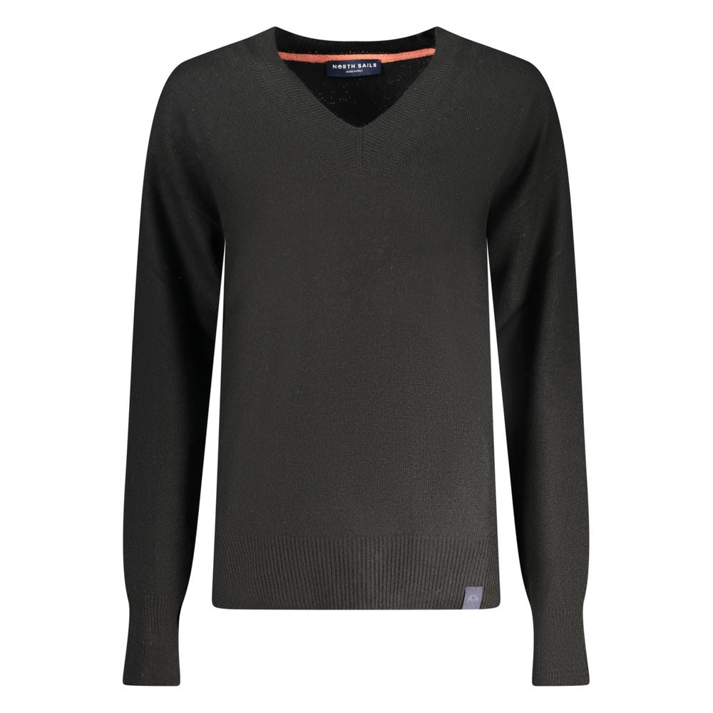 North Sails Schwarzer Polyamid-Damenpullover