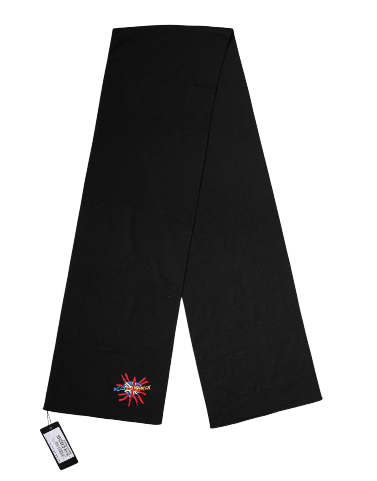 Dolce & Gabbana Blauer Wollschal DG Loves London