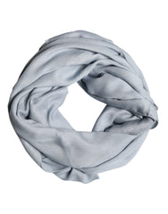 Dolce & Gabbana Light Blue Kaschmir-Strickschal