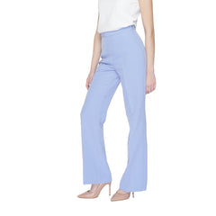 Silence Purplefarbene legere Hose aus Polyester