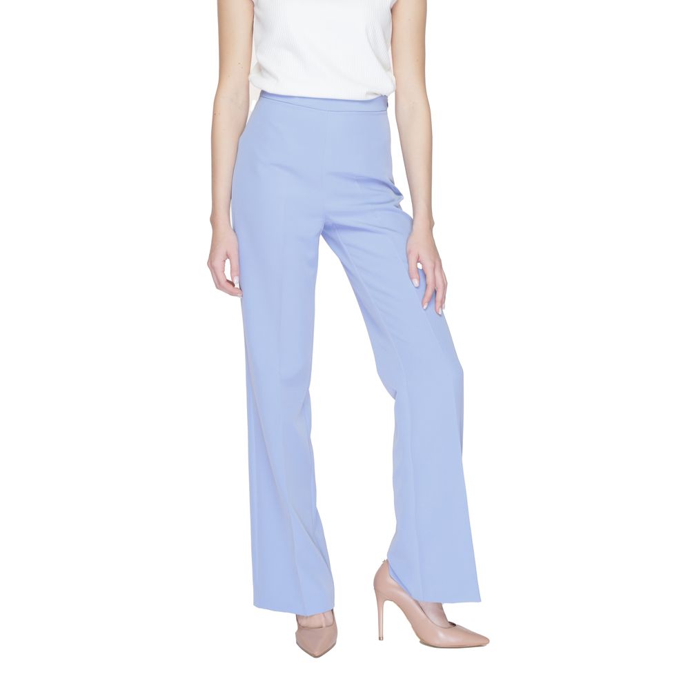 Silence Purplefarbene legere Hose aus Polyester