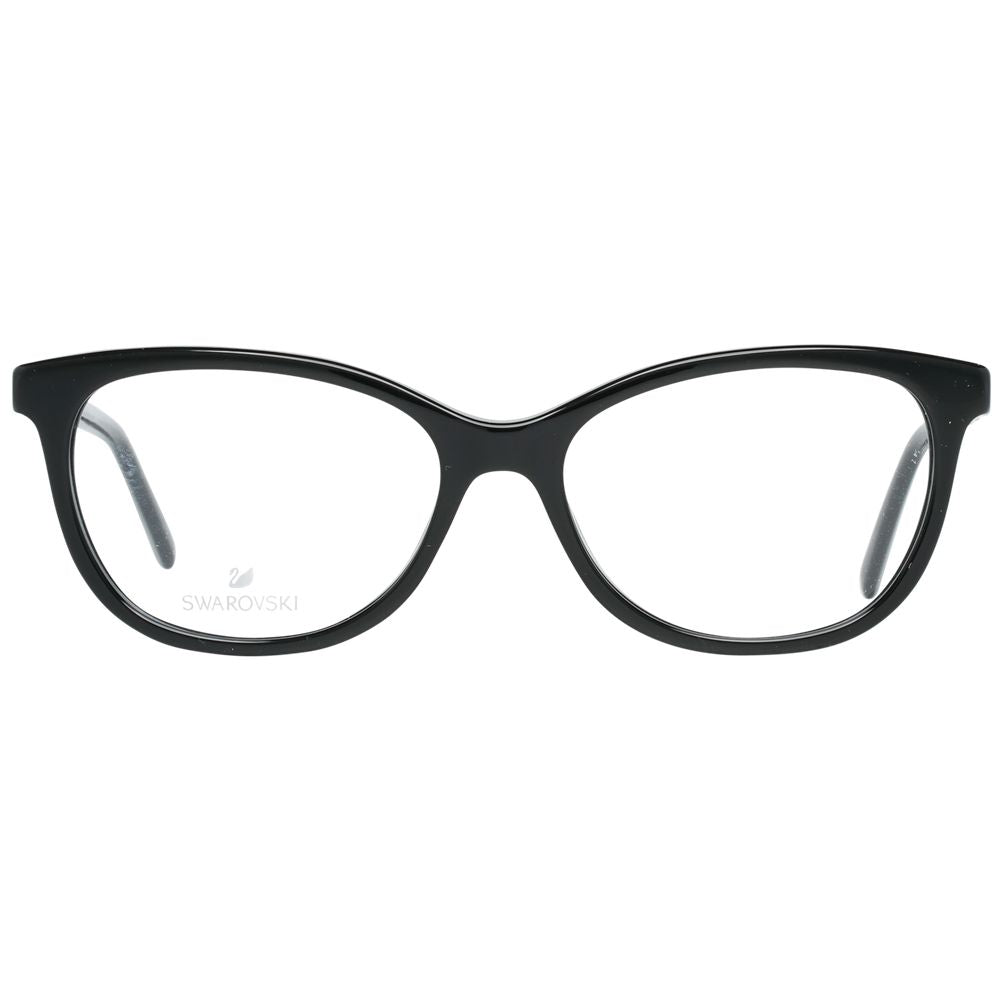Swarovski Brille aus schwarzem Metall und Kunststoff (Fassungen)