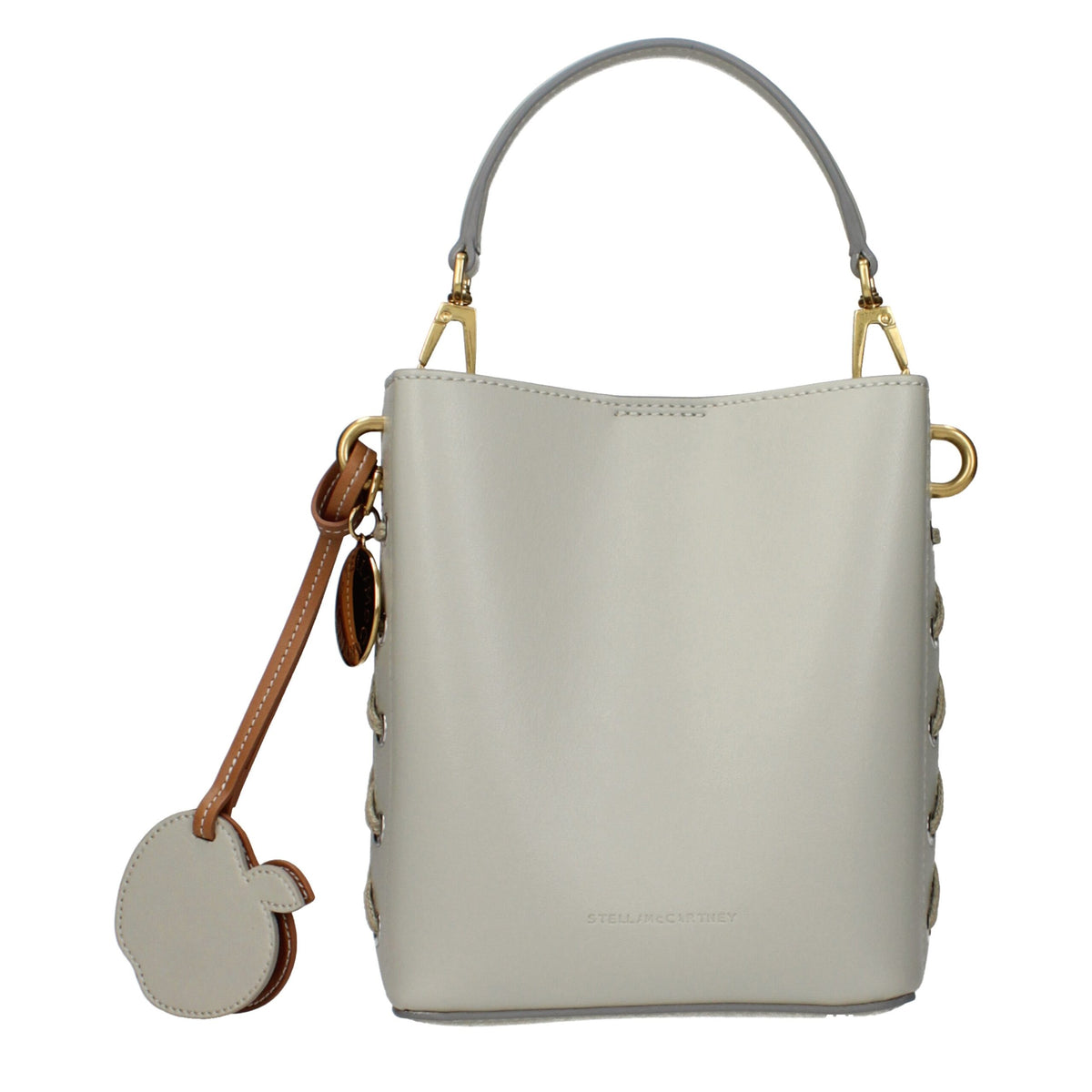 Stella McCartney Handtasche aus grauem Leder