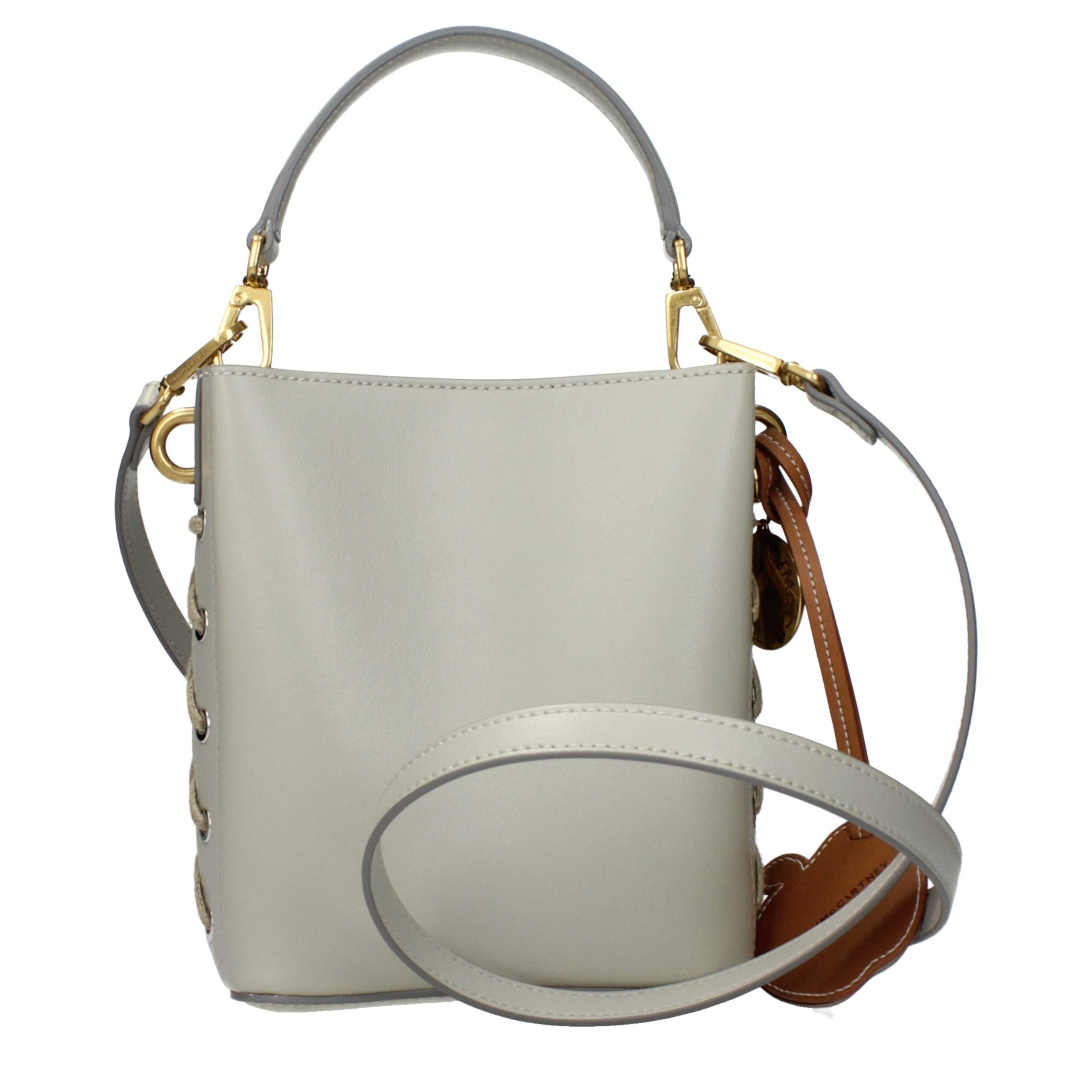 Stella McCartney Handtasche aus grauem Leder