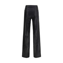 L'Agence Black Cotton Jeans Denim