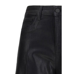L'Agence Black Cotton Jeans Denim