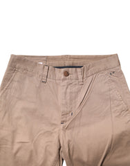 Sun68 Beige Baumwoll-Chino für Herren mit geradem Schnitt und mittlerer Bundhöhe