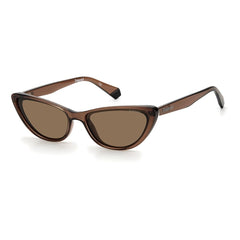 Polaroid Sonnenbrille aus braunem Kunststoff