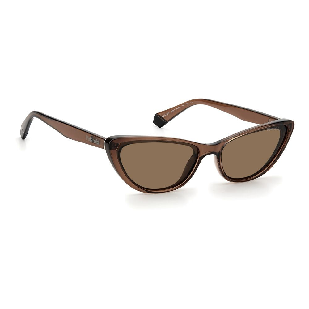 Polaroid Sonnenbrille aus braunem Kunststoff
