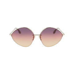 Victoria Beckham Gold Metal Sunglasses
