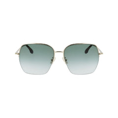Victoria Beckham Gold Metal Sunglasses