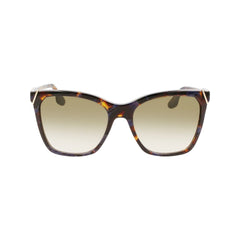 Victoria Beckham Sonnenbrille aus blauem Azetat