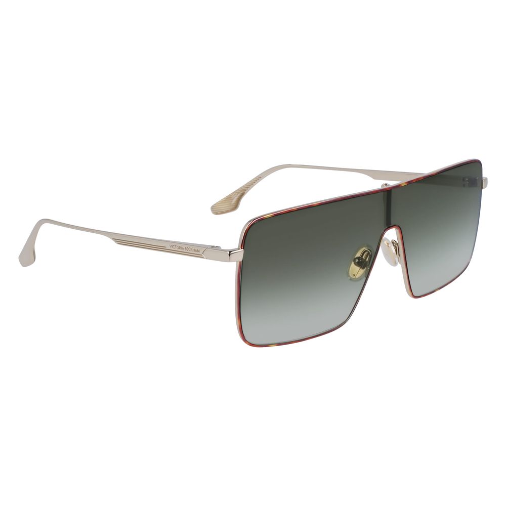 Victoria Beckham Sonnenbrille aus goldfarbenem Metall